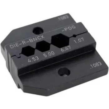 Neutrik Matrize DIE-R-BNCX-PDG juodas 1 vnt.