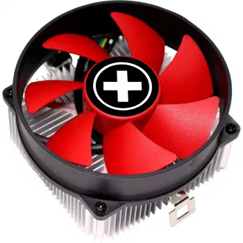 CPU aušintuvas Xilence XC035 A250PWM, daugializdis, 92 mm ventiliatorius, raudonas