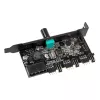 Lamptron CFM36 ventiliatorių ir RGB LED valdiklis PCI lizdui, juodas