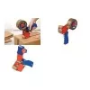 tesa Packer rankinis dozatorius 50mm x 66m ritiniams, mėlynai raudonas (56402-00002-00)