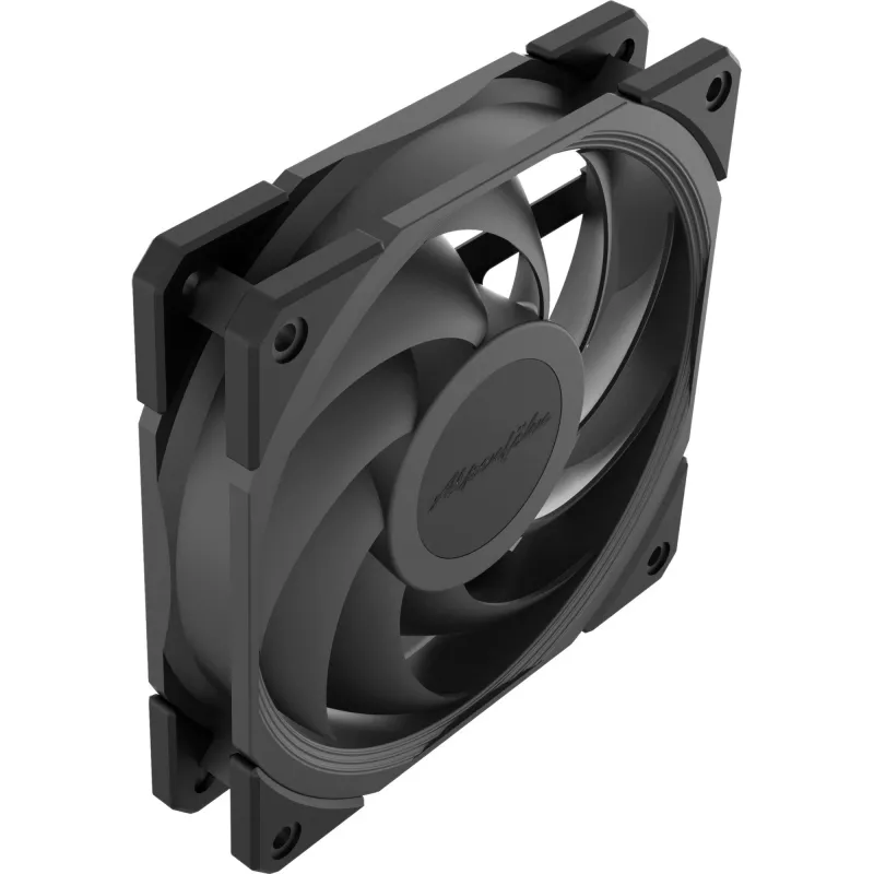 ALPENFÖHN Jetstream 120mm PWM korpuso ventiliatorius – juodas