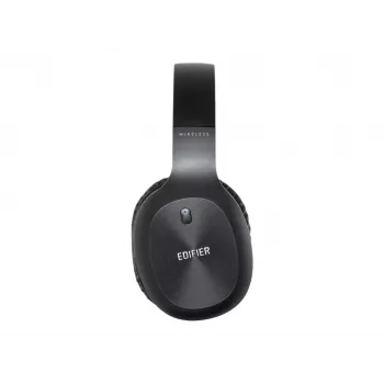Edifier W800BT SE belaidės ausinės su Bluetooth, aktyviu triukšmo slopinimu ir mikrofonu, juodos spalvos