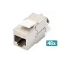 DIGITUS CAT 6A ekranuotas Keystone modulis, beįrankis, 48 vnt. DN-93615-48