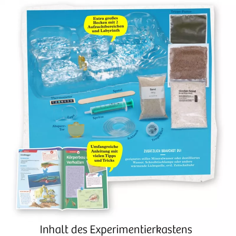 KOSMOS 633073 Triops World mokslinis eksperimentų rinkinys