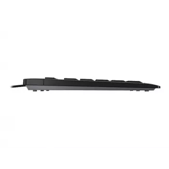 Contour Design Stream klaviatūra, pilno dydžio (100 %), laidinė, USB, mechaninė, AZERTY, juoda