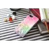 iKins apsauginis dėklas Apple iPhone 8/7 – gėlių raštas, baltas