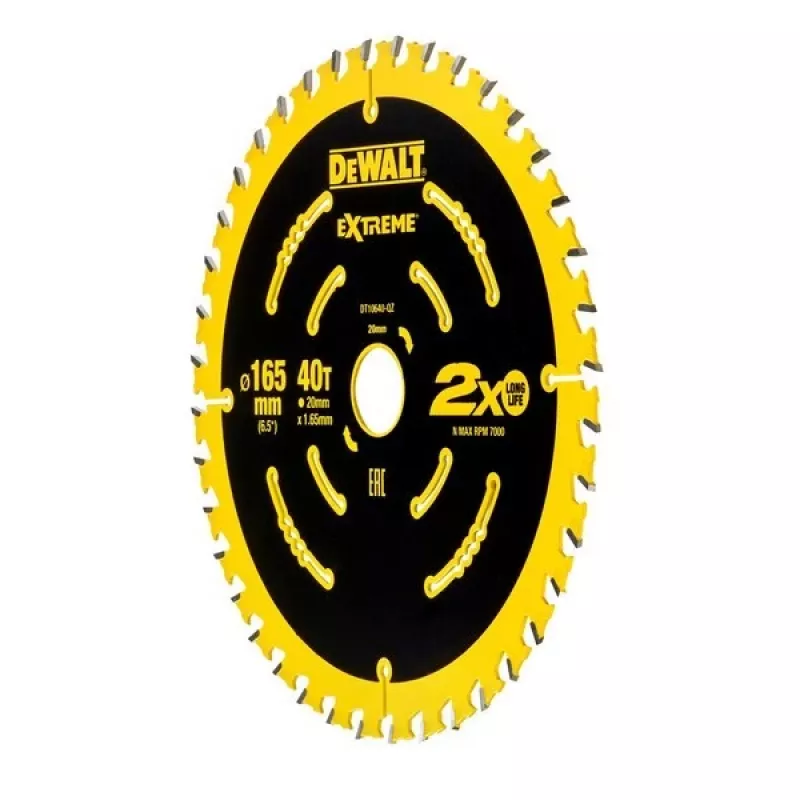Pjūklo diskas DeWALT DT10640-QZ 16,5 cm