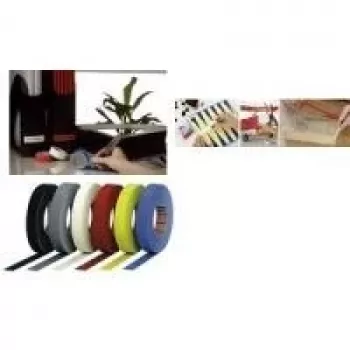 Audinio juosta Tesa 57230-00005, 19 mm x 50 m, pilka