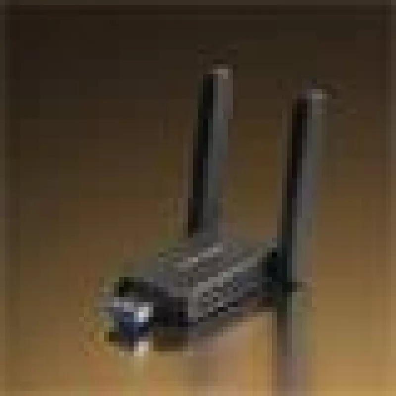 Wi‑Fi USB adapteris MERCUSYS MA72XH AX1800 su aukšto stiprinimo antenomis, USB-A plug-and-play