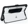 Apsauginis dėklas su rankiniu dirželiu jt berlin, skirtas Microsoft Surface Pro 12 colių 1-osios kartos, juodas permatomas
