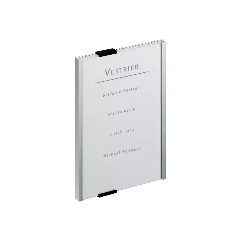 Durable informacinis ženklas akrilinis aliuminis sidabrinis 4806-23