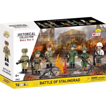Cobi Konstruktoriai Stalingrado mūšio modelis — 76 dalių, istorinė diorama