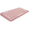Logitech Pebble Keys 2 K380S Tonal Rose Fra BT belaidė klaviatūra (920-011805)