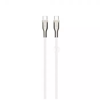 USB pintas laidas Fixed FIXDB-CC12-WH 100W, baltas, patvari pinta pynė, duomenys ir įkrovimas