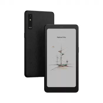 E-Skaitytuvas Onyx BOOX Palma 2 Pro — 6,13 colio 824×1648, 8GB RAM, 128GB, Android 15, pirštų atspaudų skaitytuvas, Wi‑Fi, Bluetooth 5.1, SIM lizdas, 3950 mAh, juodas