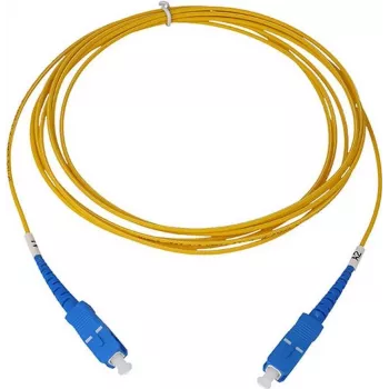 Skaidulinis šviesolaidinis kabelis BlueOptics SFP2222BU0.5MK SC G.657.A1 0,5 m geltonas