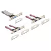 Vidinė Mini PCIe sąsajos plokštė DELOCK 95279 – RS-232 prievadas, 460,8 Kbit/s, FIFO 256 B