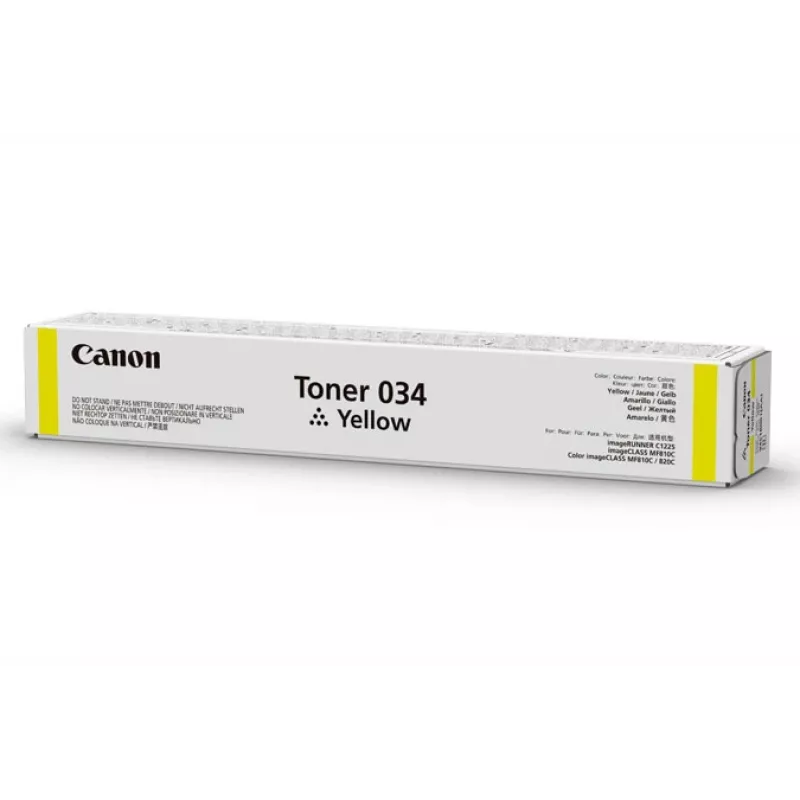 Canon 034 originalus geltonas toneris 1 vnt.