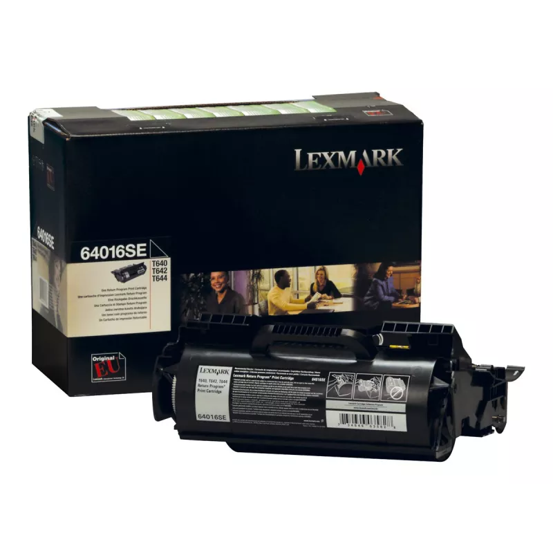 Originalus Lexmark T64x grąžinamosios programos kasetės toneris juodas