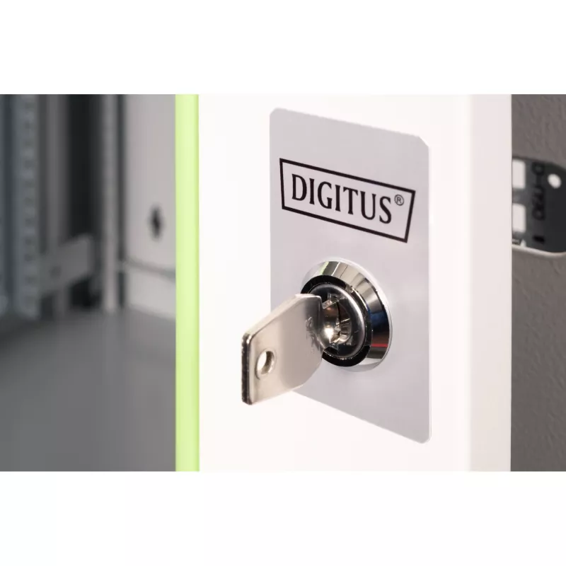 Sieninis spintos stovas Digitus DN-19 12-U Unique Series 600x450 mm