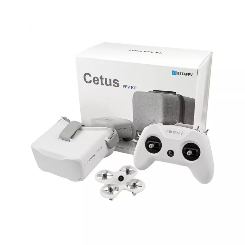 FPV lenktyninis dronas BETAFPV Cetus FPV rinkinys su 720p HD kamera, paruoštas skrydžiui