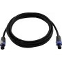 Garsiakalbio kabelis PSSO 4x2,5 mm², 5 m, juodas