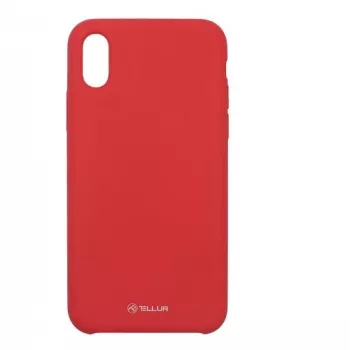 Tellur Silikoninis dėklas iPhone XS — Raudonas