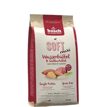 Bosch SOFT Maxi ėdalas šunims, vandens buvolas ir batatai, 12,5 kg