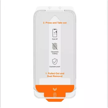 Stiklo apsaugos rinkinys + ANTI-DUST IPHONE16E/14/13/13PRO 10 vnt.