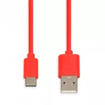 USB laidas iBox IKUMTCR 1 m, USB A į USB-C, USB 2.0, raudonas