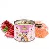 Šlapias kačių ėdalas Fox4Pets DeliCATessen su lašiša ir jūros gėrybėmis 200 g skardinė, pilnavertis suaugusių kačių maistas, 10,2 % baltymų, 5,5 % riebalų, 80 % drėgmės