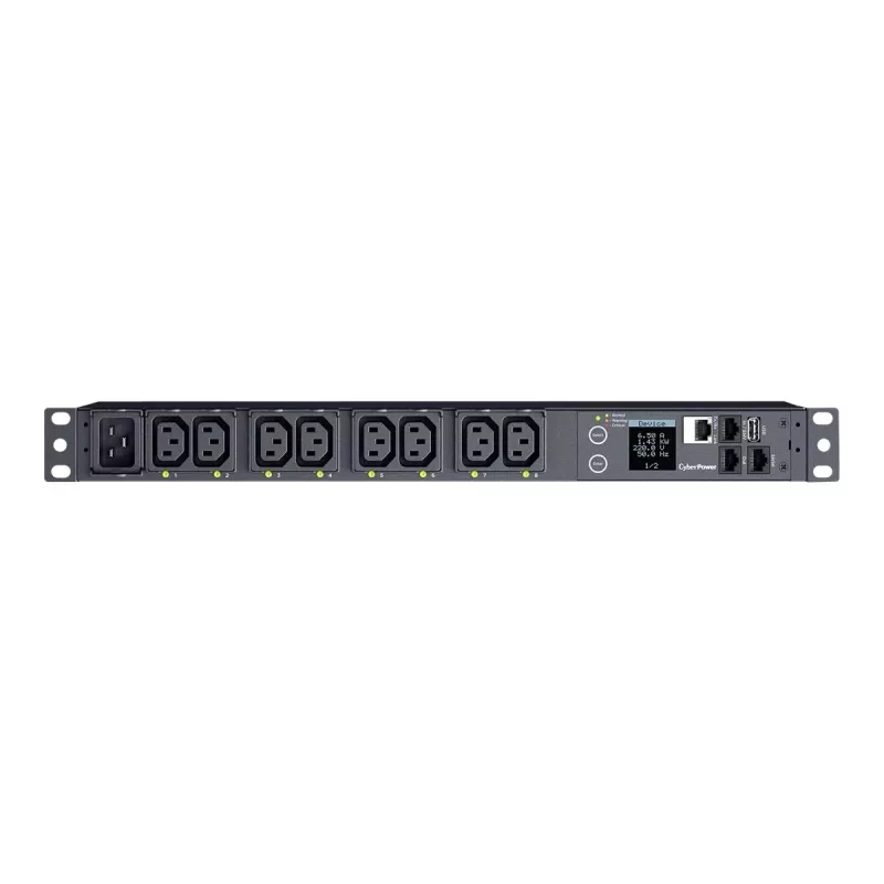 CyberPower PDU41005 valdomas maitinimo skirstytuvas (PDU) 8 AC lizdai 1U juodas