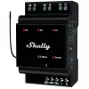 Išmanioji relė Shelly Wave PRO 3 juoda