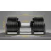 Reguliuojamas ketaus svarmuo Rebel Active 36 kg, automatinis 2 kg žingsnis