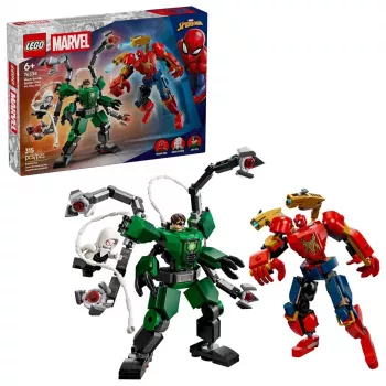 LEGO MARVEL 76338 Mech Kova: Žmogus Voras prieš Daktarą Octopusą