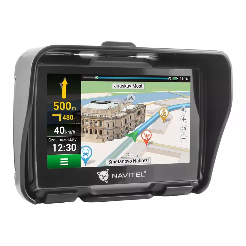 Navitel G550 MOTO asmeninis navigacinis įrenginys su Bluetooth, 4,3 colio TFT jutikliniu ekranu, GPS ir žemėlapiais