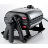 Tefal WM756D vaflinė 2 vafliai 1200 W Juoda, Nerūdijantis plienas