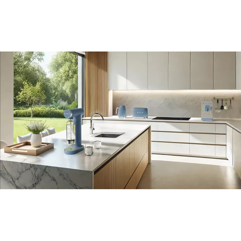 Smeg TSF01SBMEU skrudintuvas 6 2 griežinėliai 950 W Mėlyna
