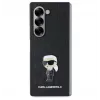 Karl Lagerfeld KLHCZFD6SAPKINPKK Galinis dangtelis Samsung Galaxy Z Fold6 plastikinis juodas