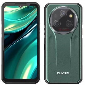 Oukitel WP39 6/256GB 11000mAh DS Žalias – Patvarus išmanusis telefonas