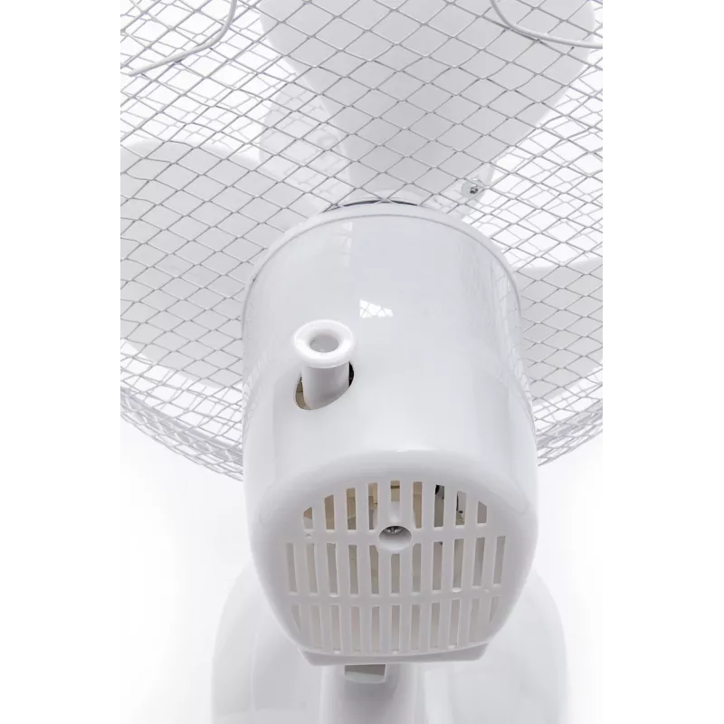 Adler AD 7302 stalinis ventiliatorius baltas 23 cm 2 greičiai su svyravimu 60 W