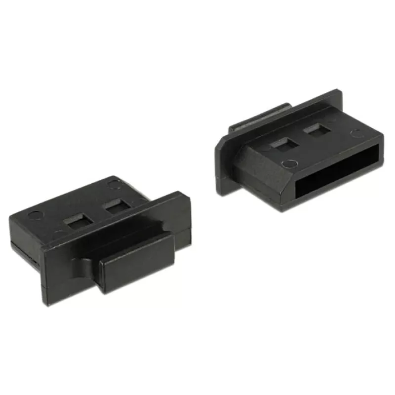 DeLOCK 64025 DisplayPort apsauginis kištukas juodas (10 vnt.)