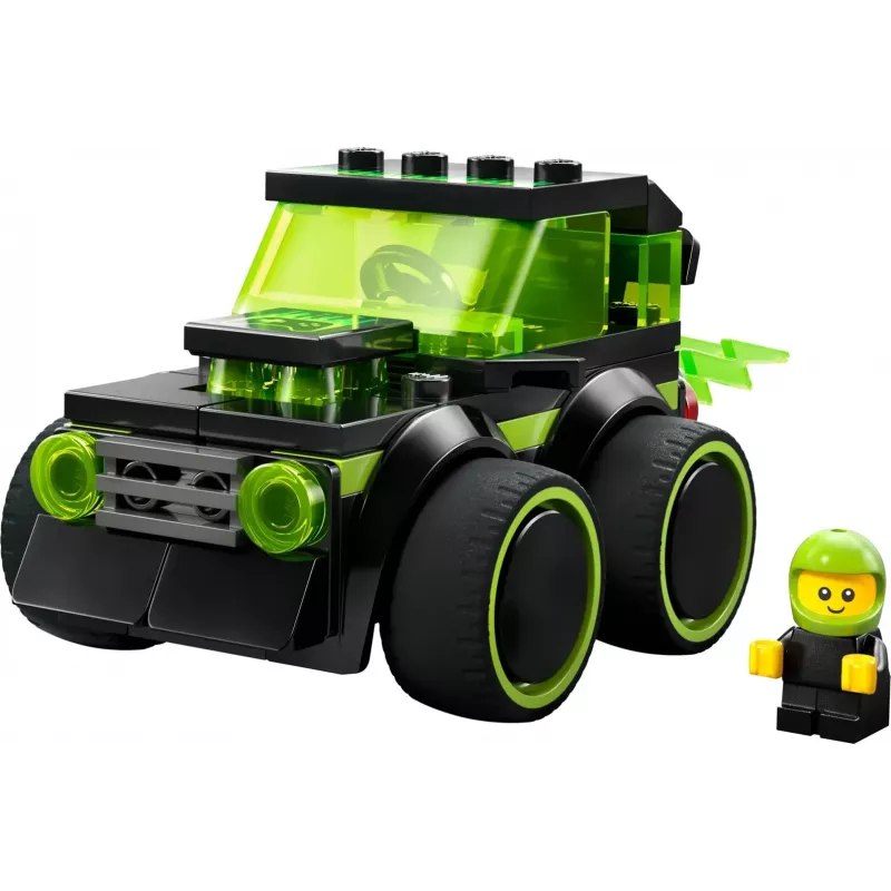 LEGO CITY 60484 Lenktyninis Automobilis - Žaidimų Lenktynių Automobilis