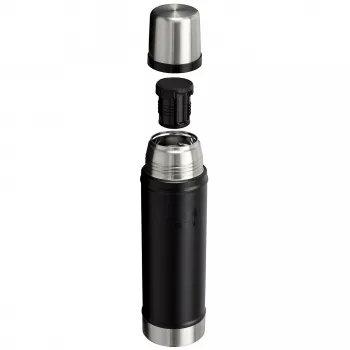 Termosas STANLEY The Legendary Classic 0,6 L, juodas, vakuuminis kolba