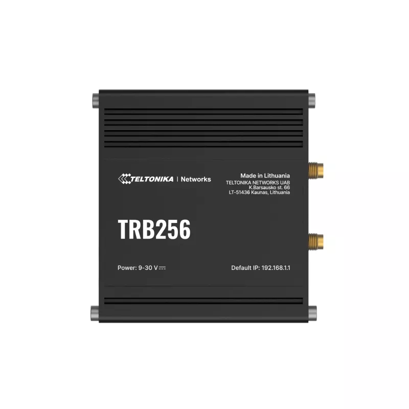 Maršrutizatorius LTE M1/NB-IoT | TRB256 | 10/100 Mbps | 1x Ethernet LAN (RJ-45) | 4G