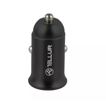 Automobilinis įkroviklis Tellur PD60W QC30W T-MLX43921 — 60W PD ir 30W QC greitasis įkrovimas automobiliui