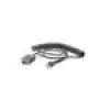 Zebros serijinis kabelis CBA-RF2-C09ZAR, juodas, 2,8 m, RS232 DB9