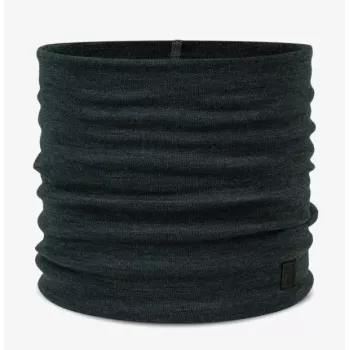 Kaklo šildytuvas Buff Merino Heavyweight Solid Forest – vientisas, uniseks, tamsiai žalias