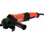 YATO kampinis šlifuoklis 125 mm 1400 W su greičio reguliavimu / galinė rankena
