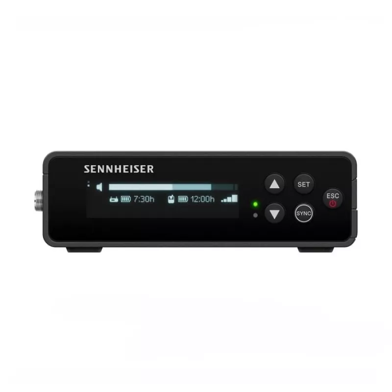 Sennheiser EW-DP 835 SET (R4-9) – kameros komplektas su miniatiūriniu siųstuvu, rankiniu mikrofonu su MMD 835 kapsule, 552-608 MHz